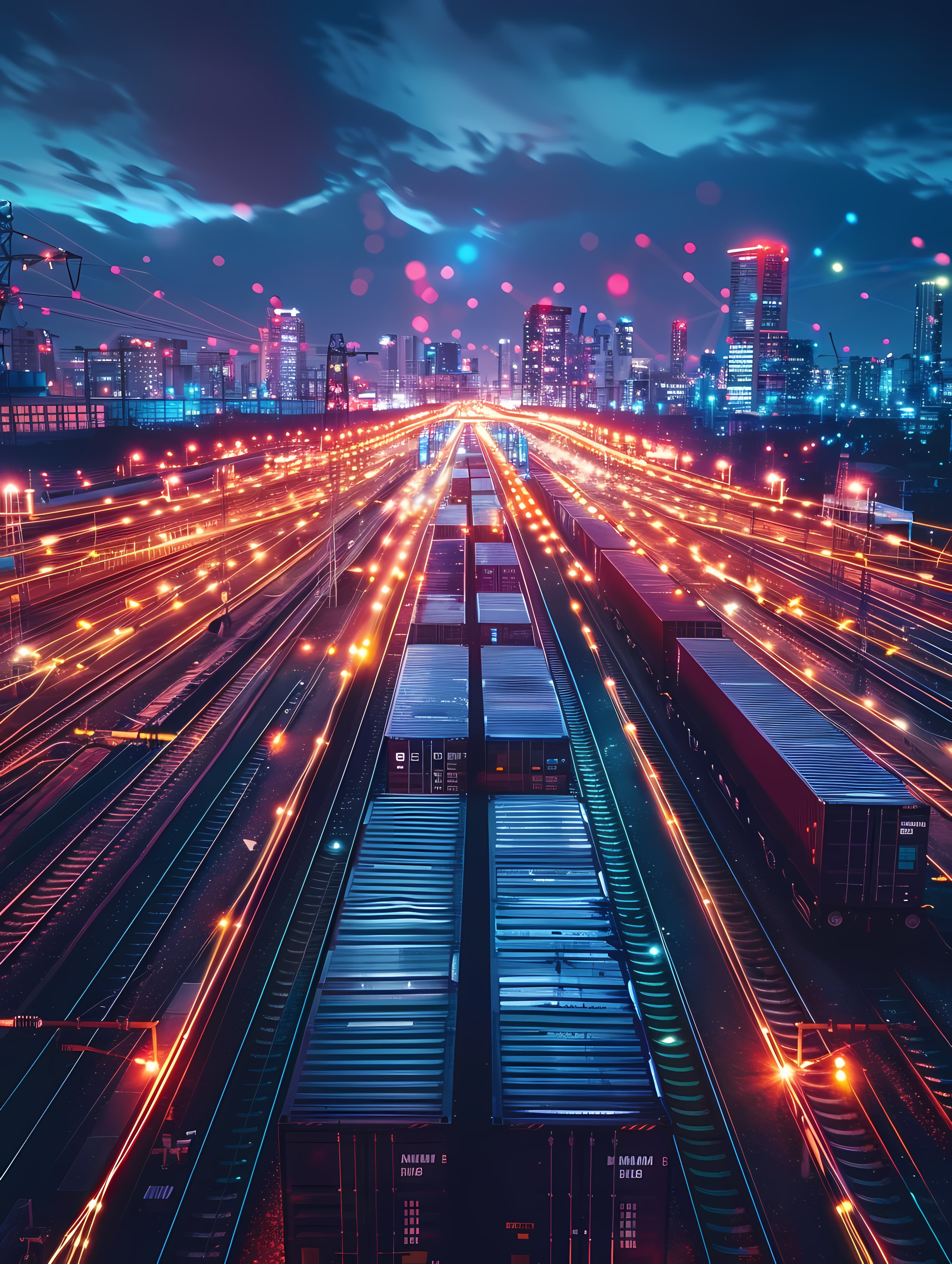 Rail freight transport